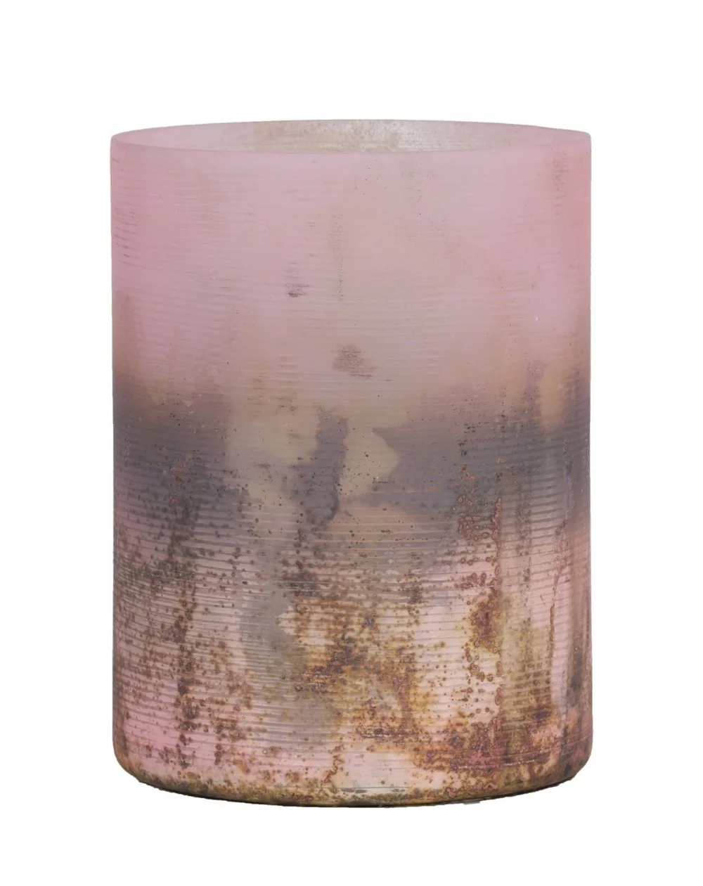 Svietnik VALERIO matt pink / copper väčšia