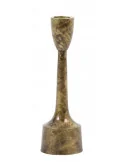 Kovový svietnik CULBY burned antique bronze M