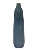 Keramická dekoračná váza RIVAS modrá, výška 55 cm (L)