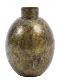 Dekoračná vázička BINCO burned antique bronze, 16 cm