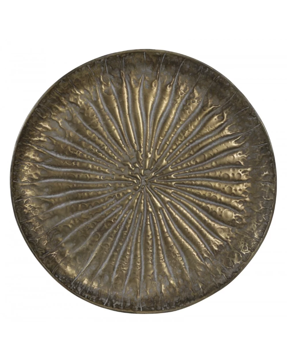 Veľký okrúhly podnos HOVAG anitque bronze, priemer 40,5 cm