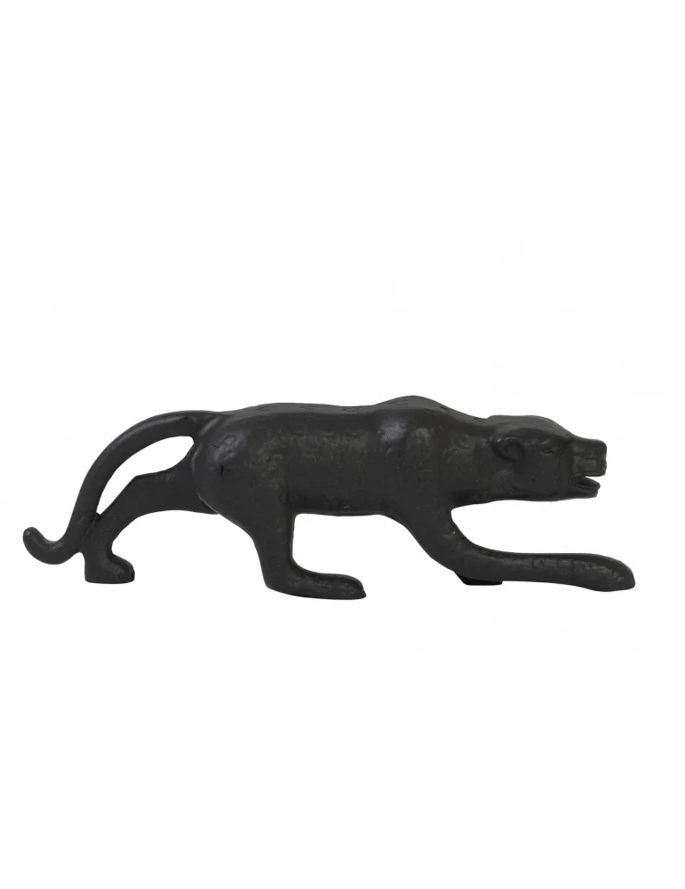 Soška LEOPARD black, Dĺžka 21cm, výška 6,5 cm