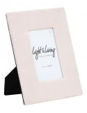 Zamatový fotorámik DOUTZEN, Pink, 10x15 cm