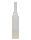 Dekoračná keramická váza MILAS, White, Výška 51,5 cm, S