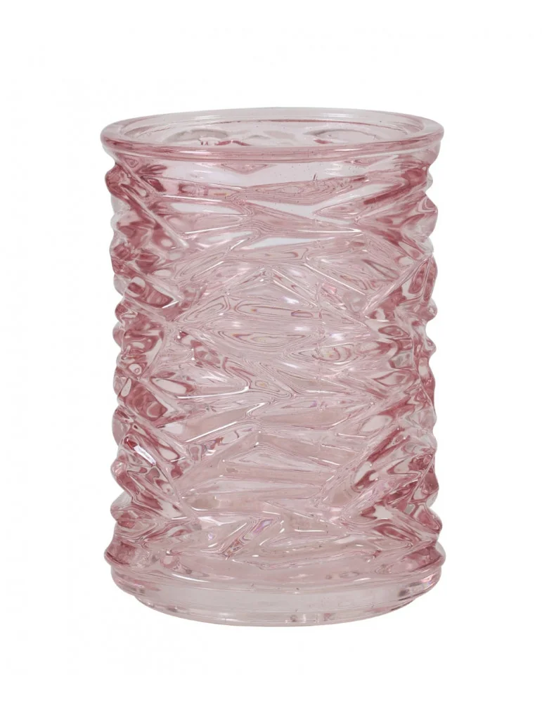 Svietnik na čajovú sviečku MONTEUX pink
