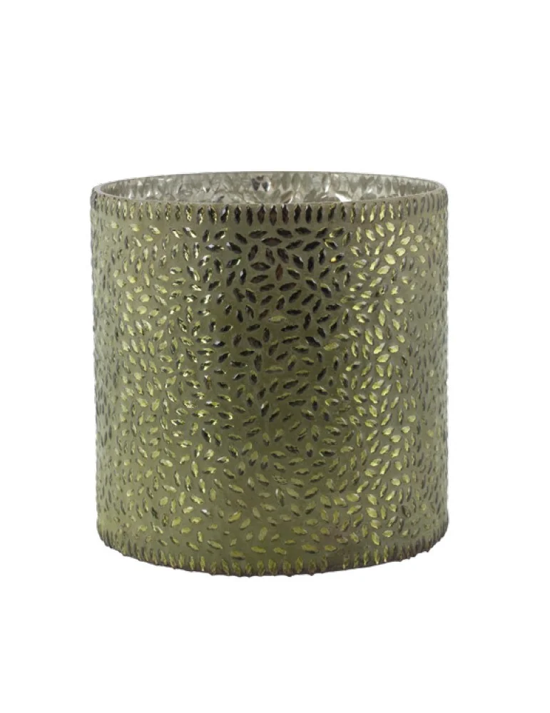 Svietnik votívny EKALA seaweed green L