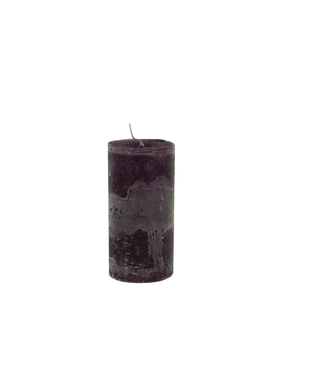 Sviečka LARS Purple, Ø7xV15 cm