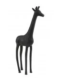 Soška GIRAFFE matt black, výška 37 cm