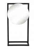 Zrkadlo na stojane AMDO, Black, výška 40 cm