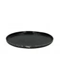 Kameninový dezertný tanier PORCELINO EXPERIENCE, 22 cm, Black