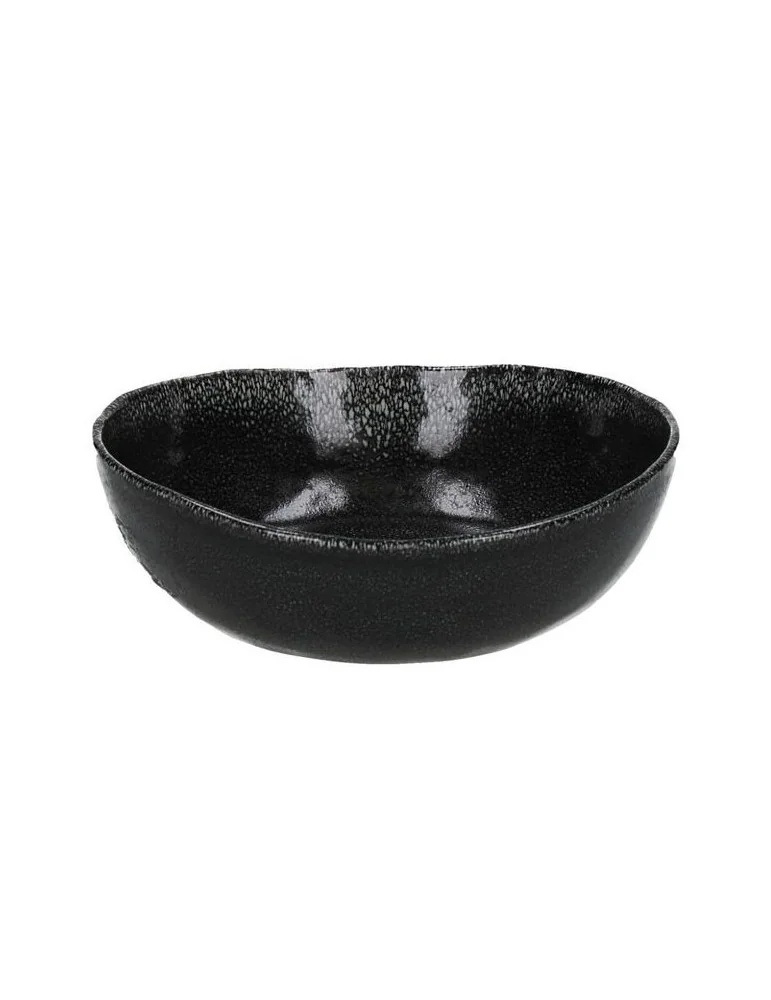 Kameninový polievkový tanier PORCELINO EXPERIENCE, Black, 20 cm
