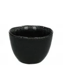 Kameninová malá miska PORCELINO EXPERIENCE, Black, 14 cm