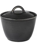 BROSTE COPENHAGEN cukorníčka Nordic Coal, Ø10x7 cm