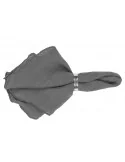 Broste Copenhagen ľanový obrúsok GRACIE dark shadow 45x45 cm