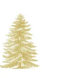 Vianočné papierové obrúsky Engraved Tree