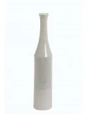 Dekoračná keramická váza MILAS, Grey, Výška 51,5 cm, nižšia
