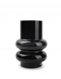 Sklenená váza BOLD, Black, 18 cm