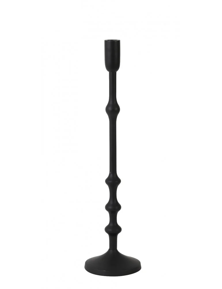 Stojan na sviečku SEMUT, matt black, 50 cm (M)