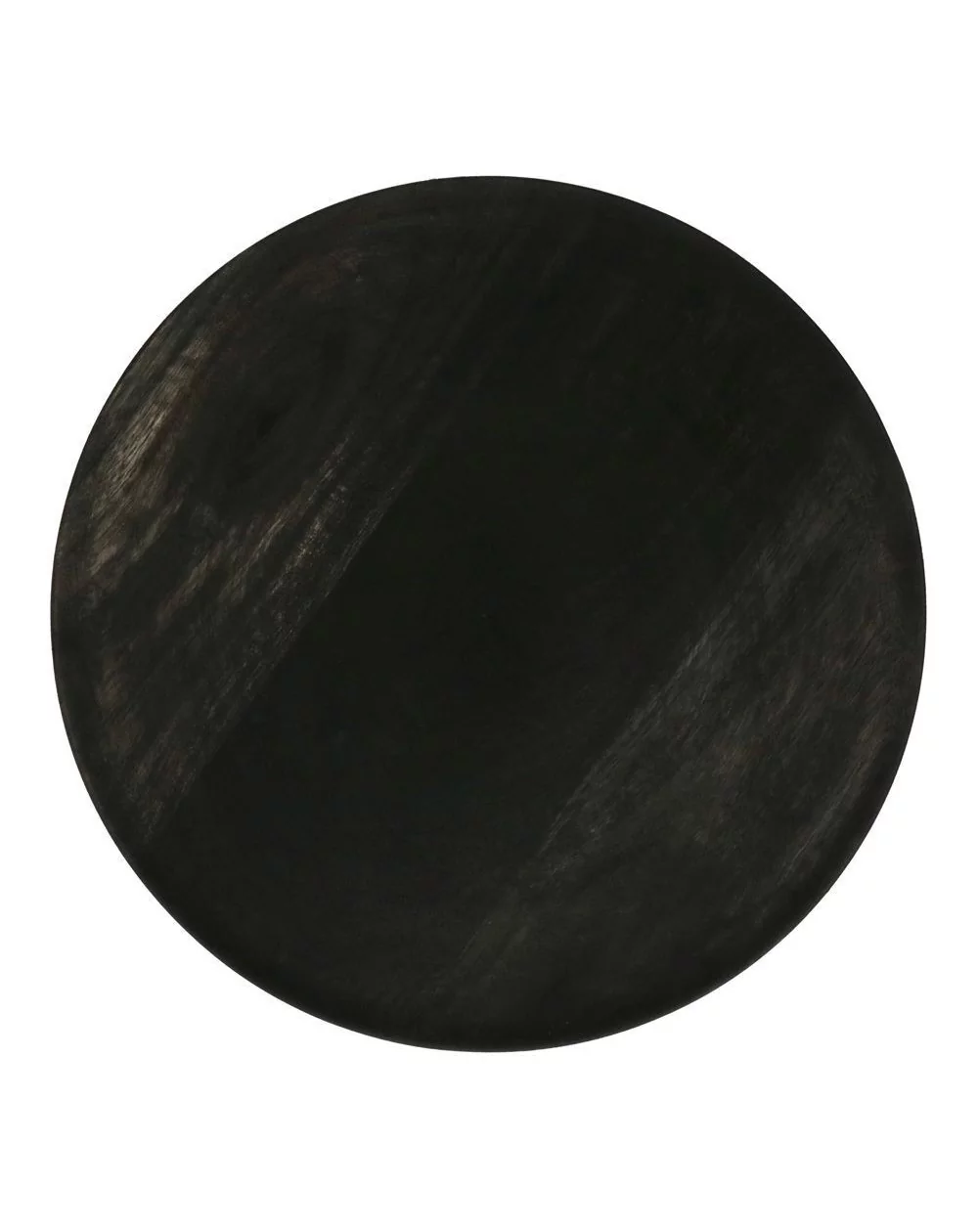 Podnos BILBAO mango wood black, Ø32 cm