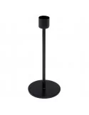 Kovový stojan na sviečku 18 cm, matt black
