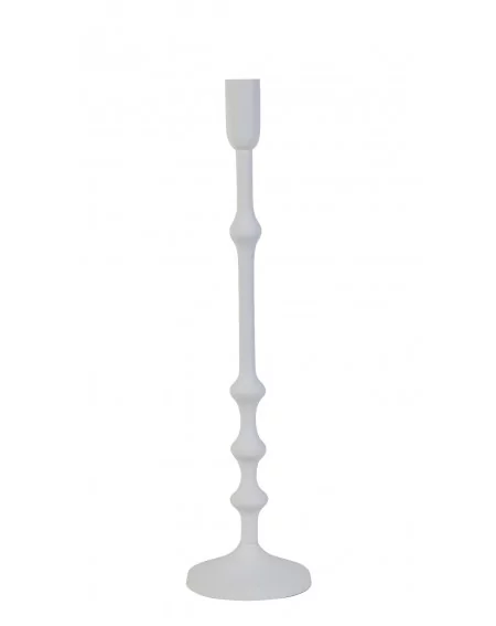 Stojan na sviečku SEMUT, matt white, 50 cm (M)