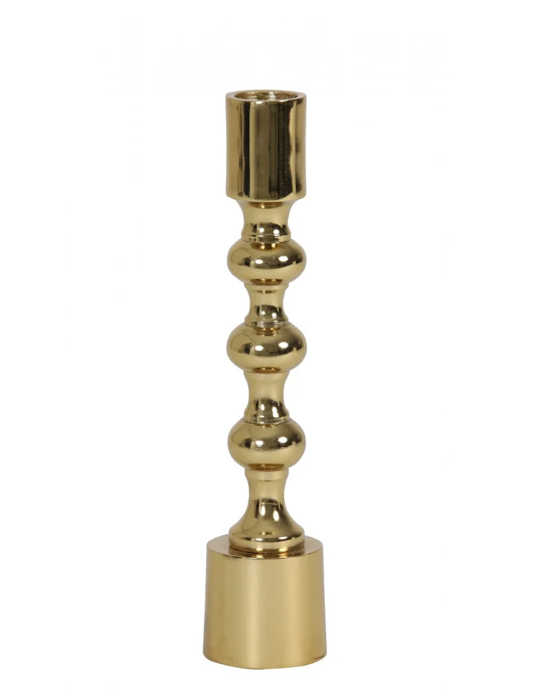 Svietnik BABIMO gold, (S) Ø4,5x20 cm