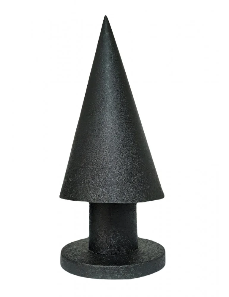 Kovový vianočný stromček, Leather Black L