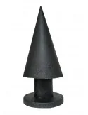 Kovový vianočný stromček, Leather Black L