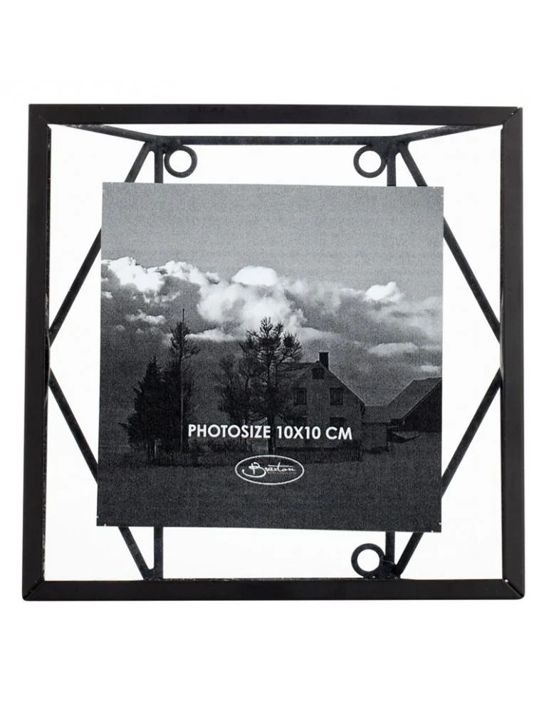 Fotorámik NURI Wall 10x10 cm, black