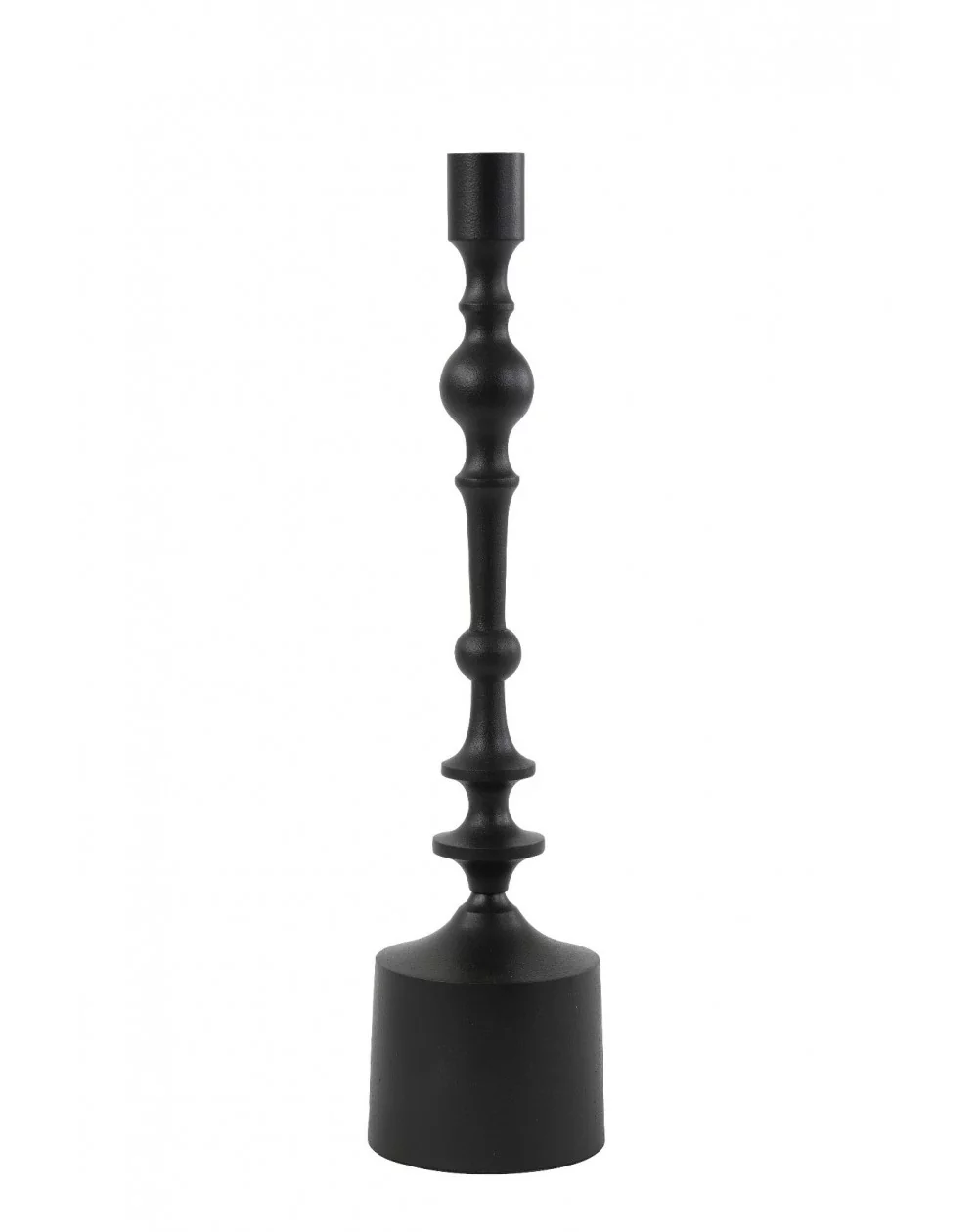 Vysoký svietnik SHEVA, matt black (L), 42 cm