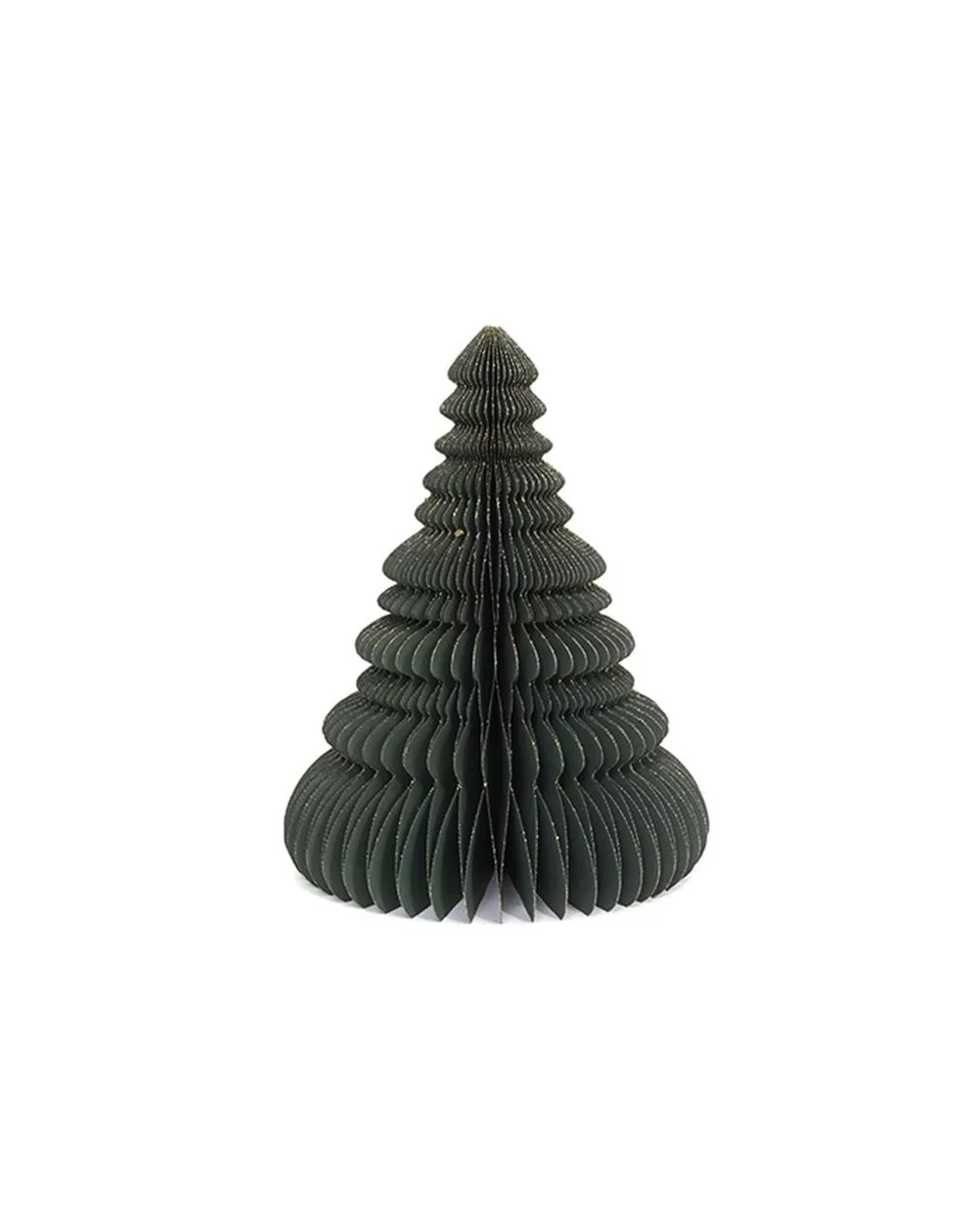 Papierová vianočná dekorácia X-Mas Tree, Geen, 25 cm