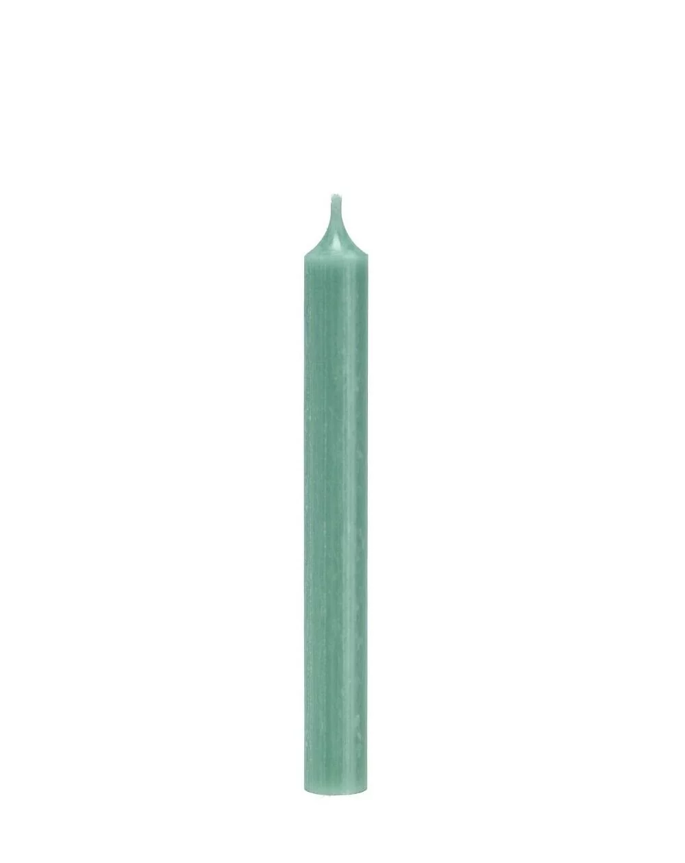 Vysoká sviečka Jade Green,  19,5 cm