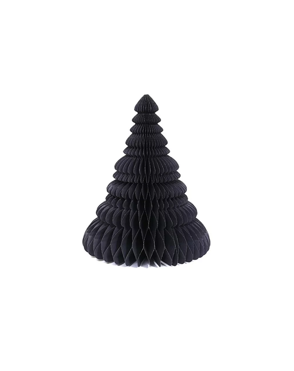 Papierová vianočná dekorácia X-Mas Tree, Black, 25 cm