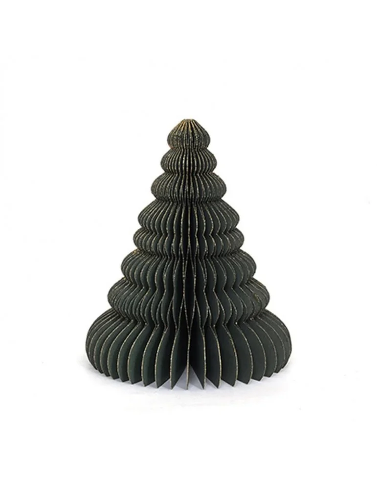 Papierová vianočná dekorácia X-Mas Tree, Green, 15 cm
