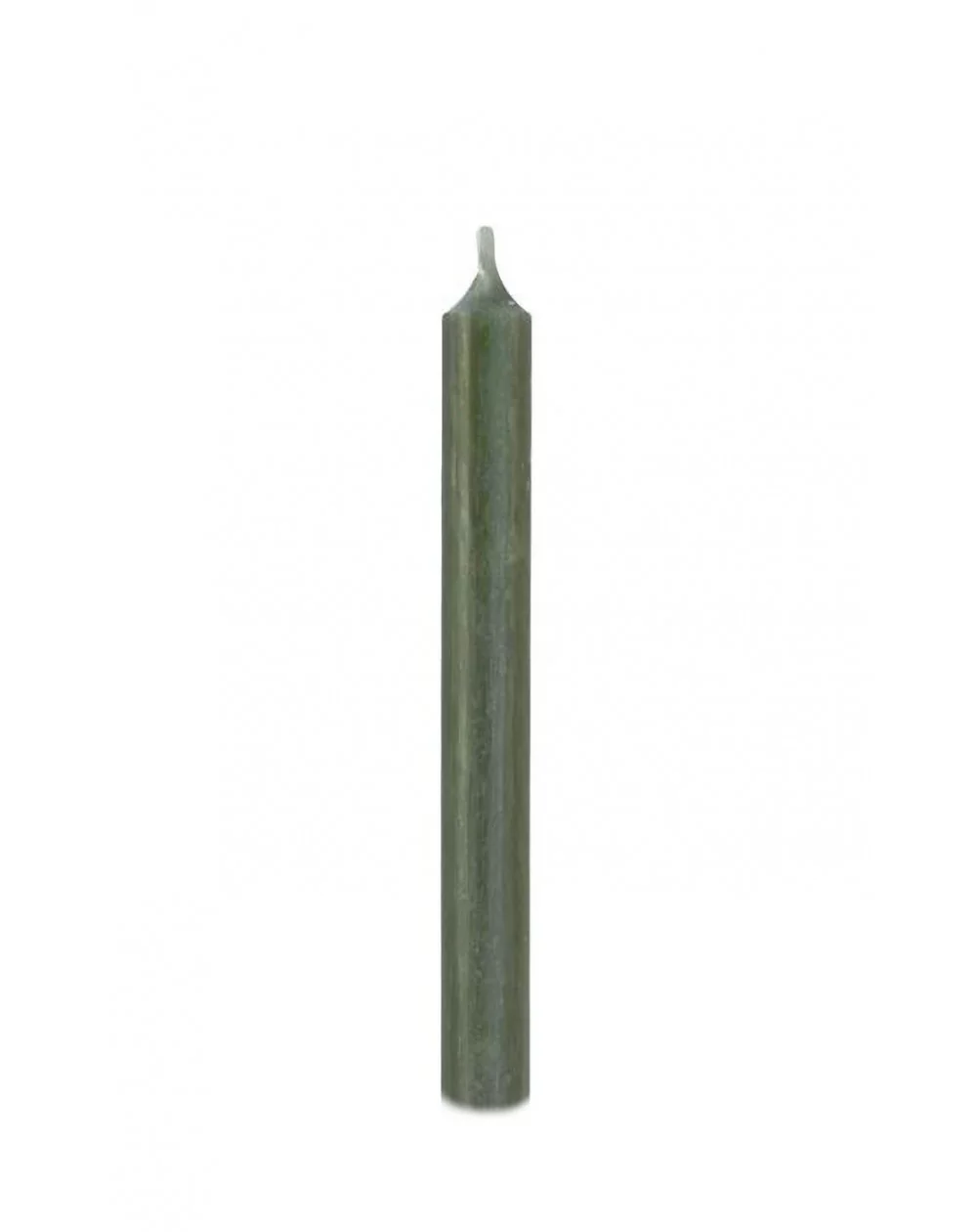 Vysoká sviečka Olive Green,  19,5 cm