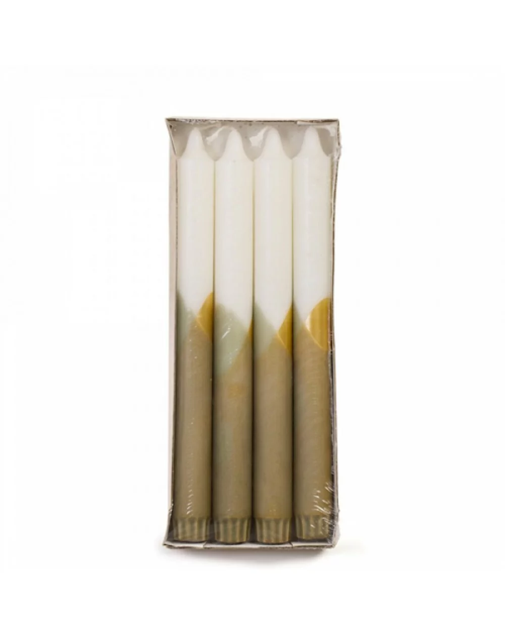 Stearínová sviečka Cross, 4 ks, Eucalyptus